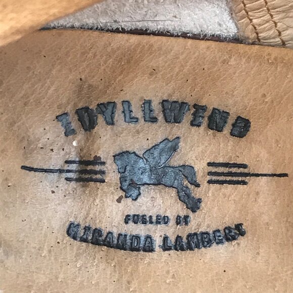 Idyllwind Glazed Roughout Outseam Studs Womens Western Ankle Boots 8 B IDL038-1 - Picture 8 of 14